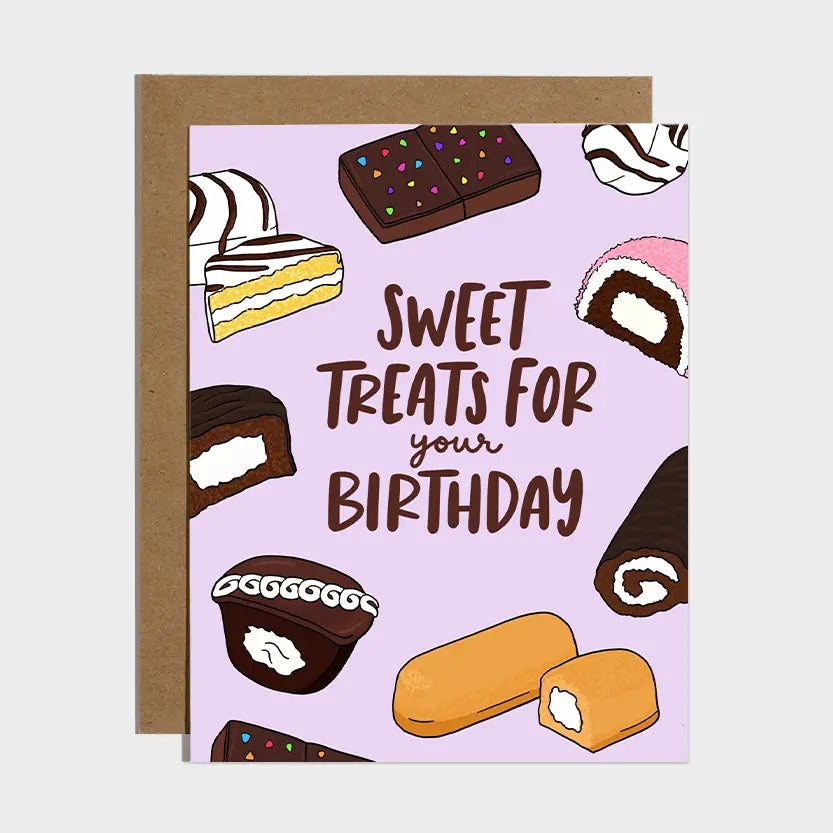 Sweet Treats For Your Birthday Card