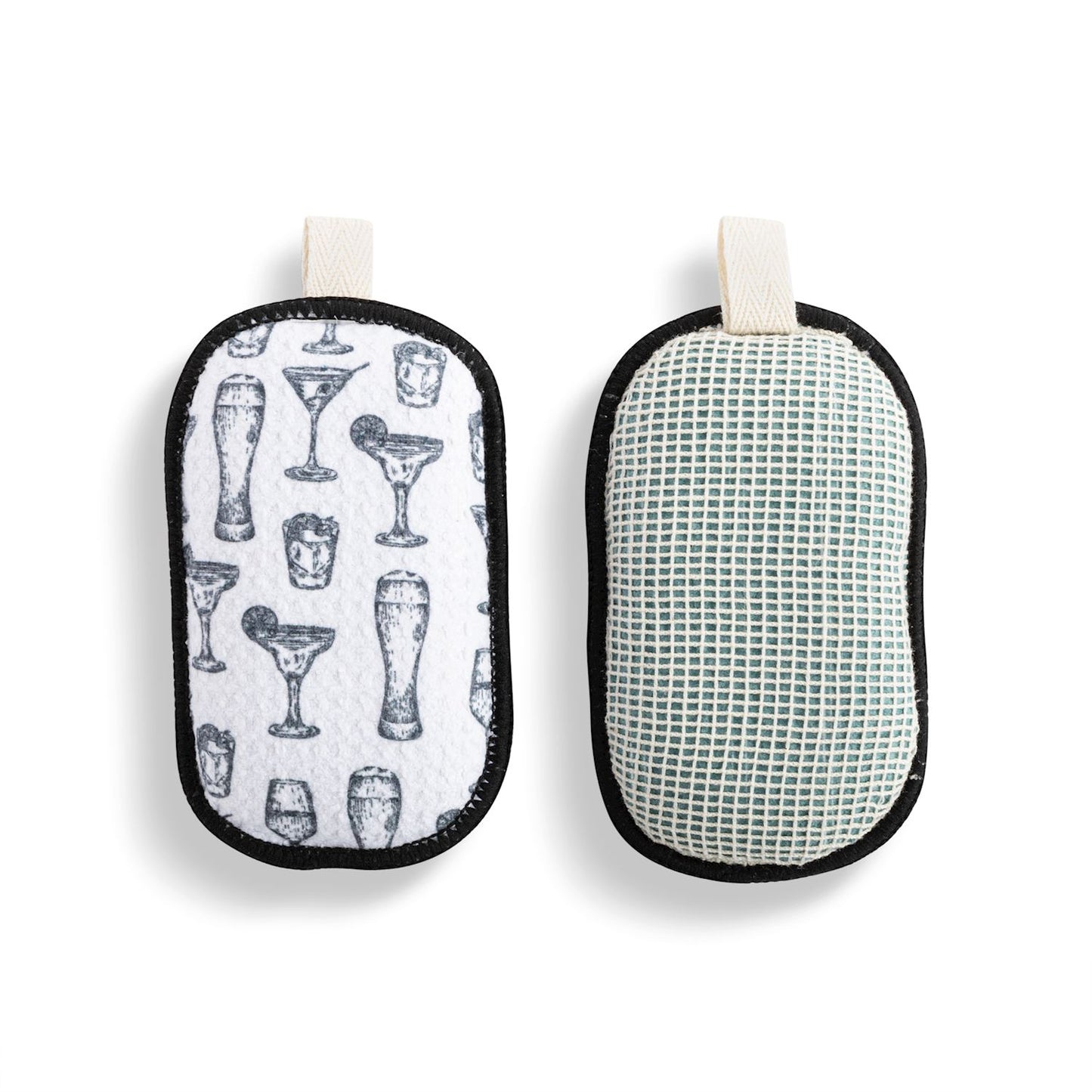 Cocktail Glasses Absorbent Sponge Set