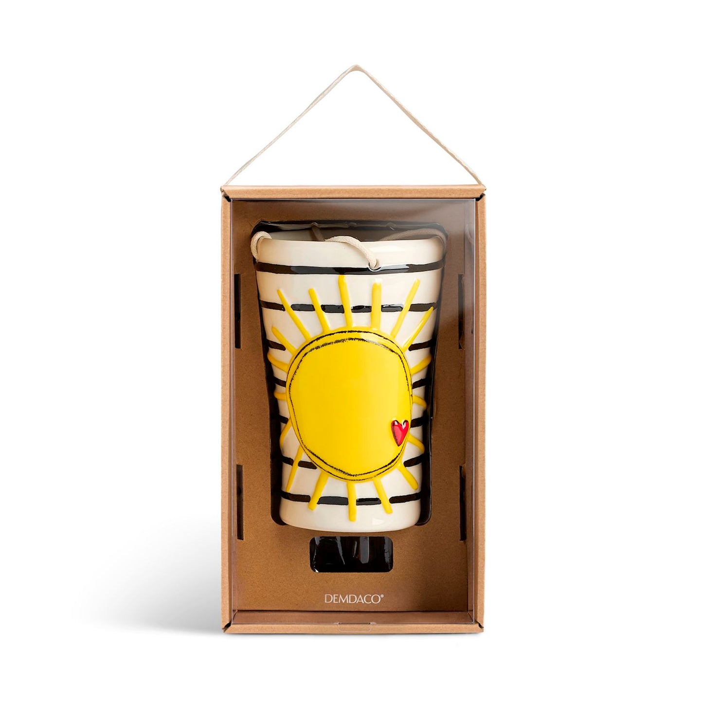 Sun & Stripes Ceramic Windchime