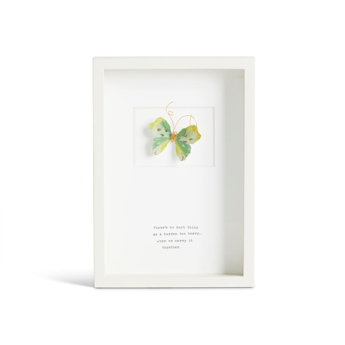 Hope Butterfly Quote Wall Art
