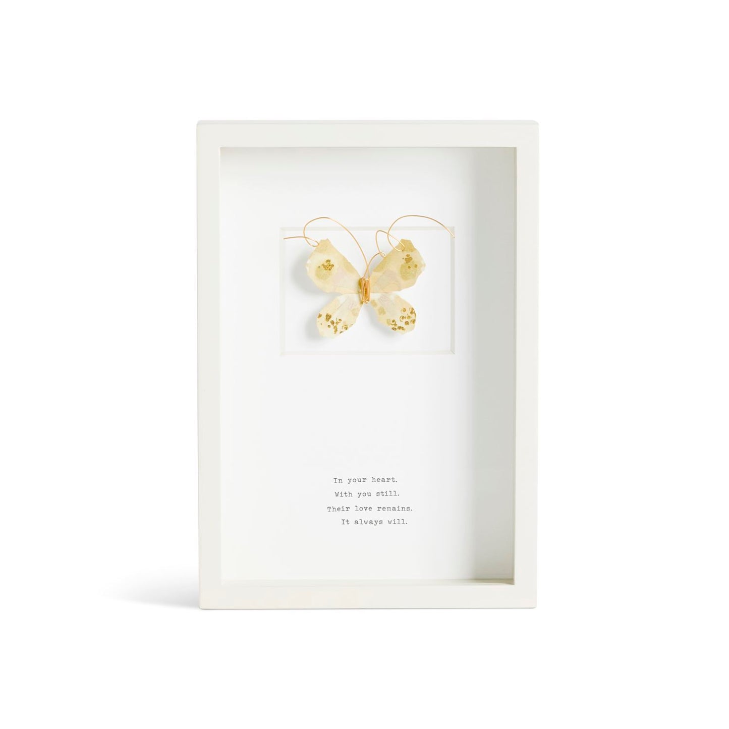Remembrance Butterfly Quote Wall Art