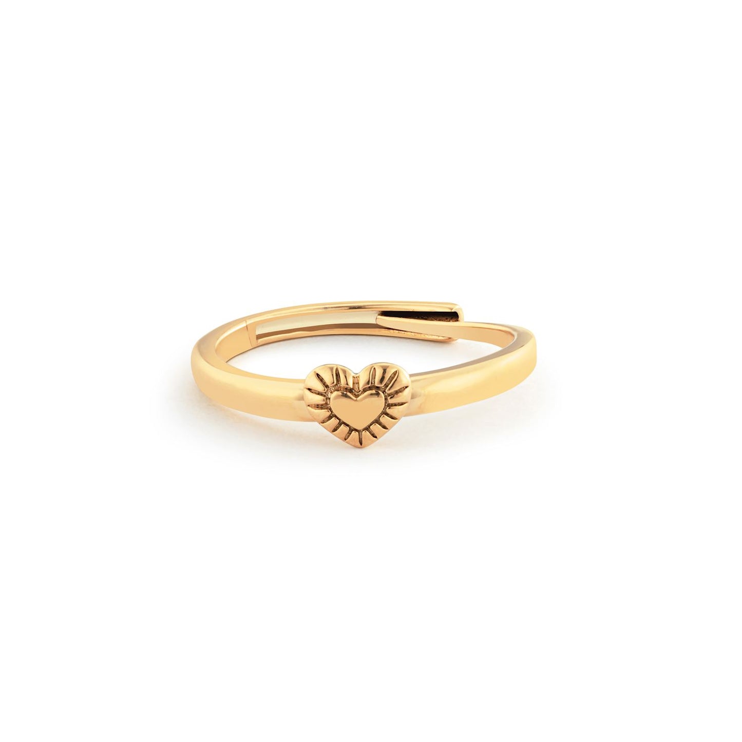 Gold Heart Ring