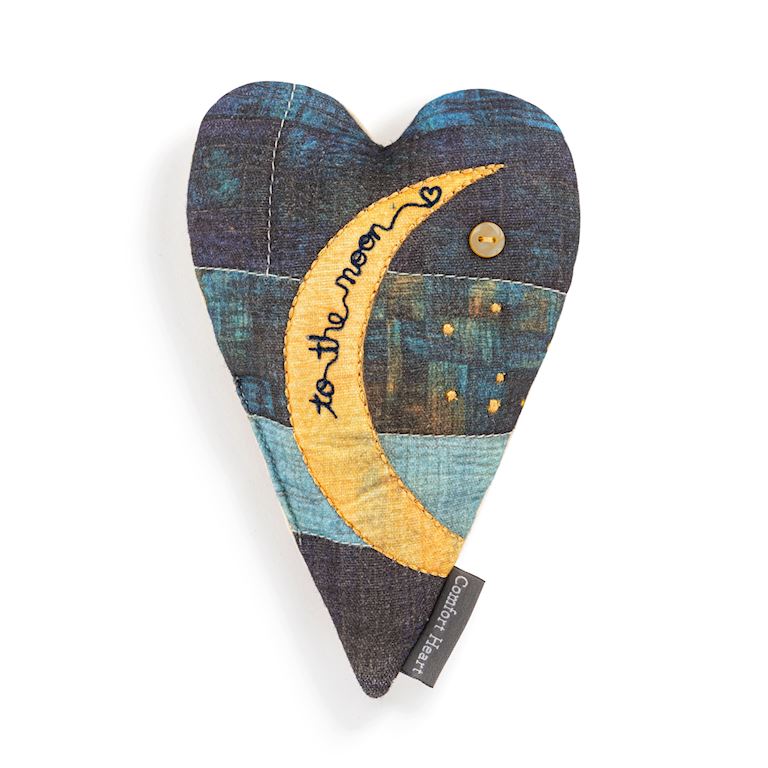 To The Moon Comfort Heart
