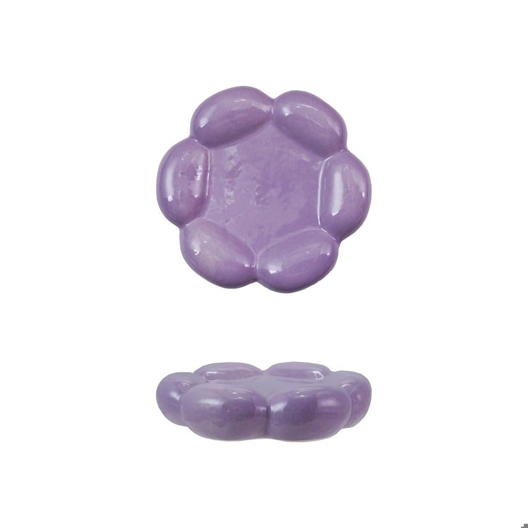 Lavender Ceramic Flower Dish