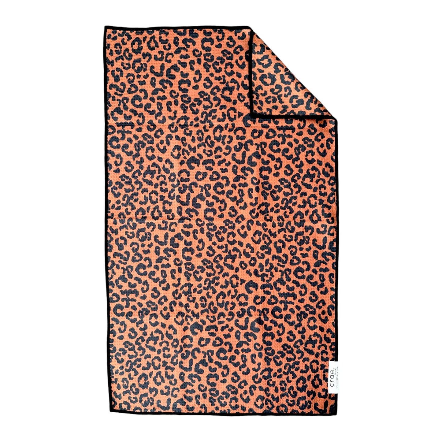 Double-Sided Hand Towel - Wild Cat