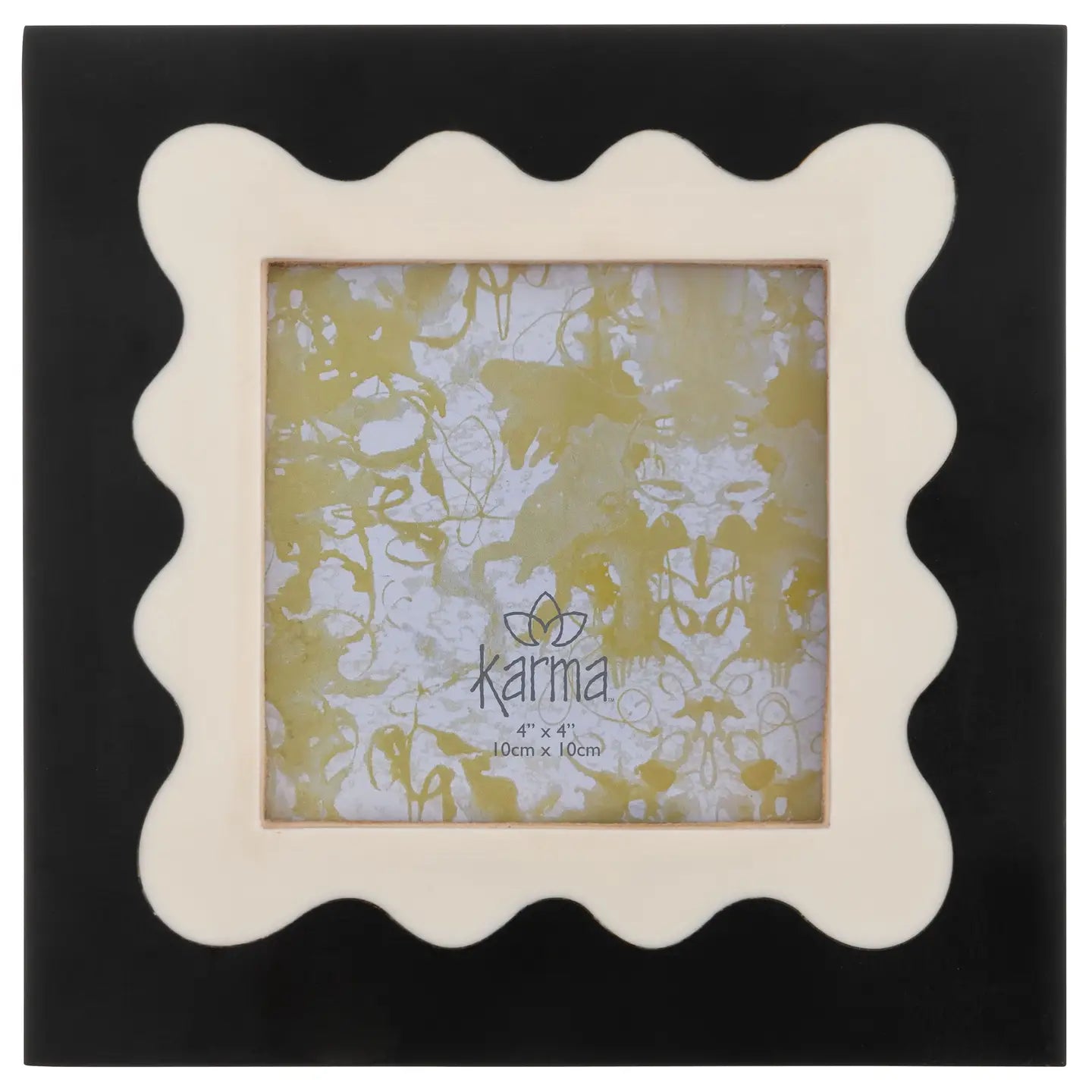 Squiggle Square Resin Frame