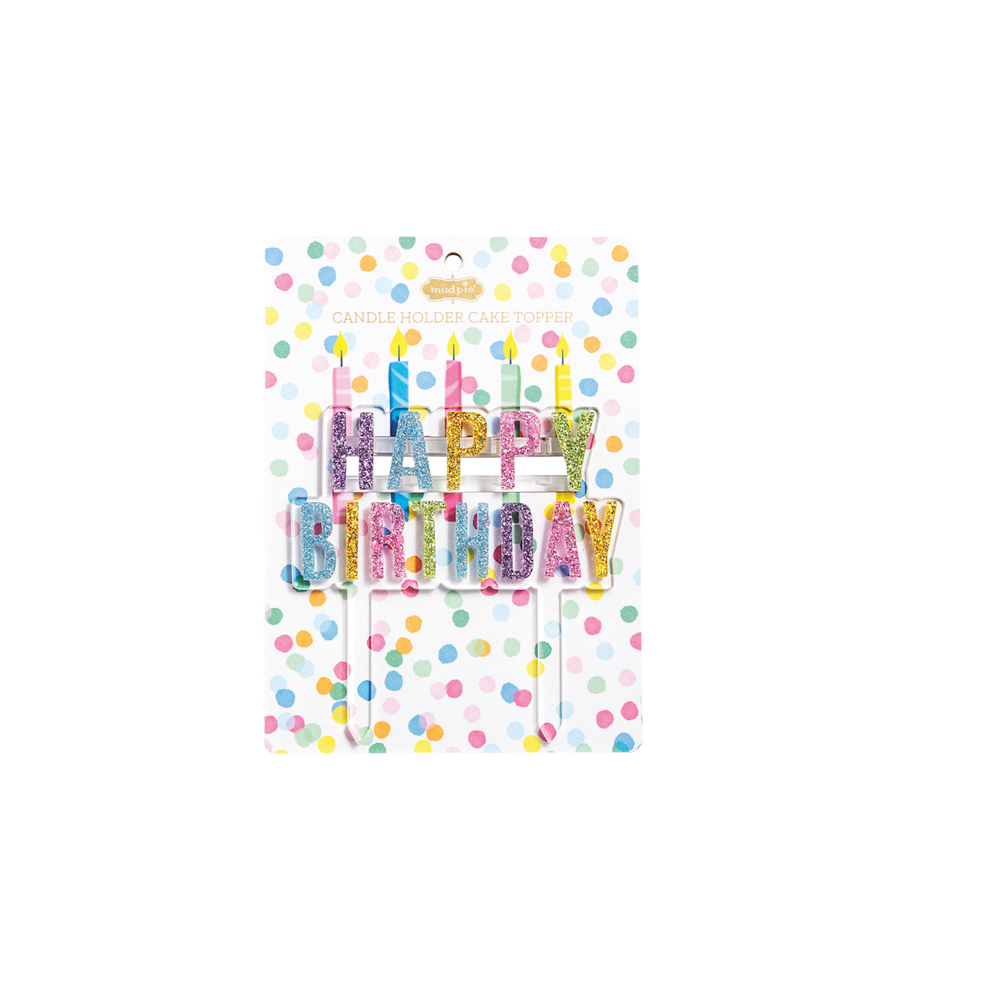 Birthday Cake Candle Toppers