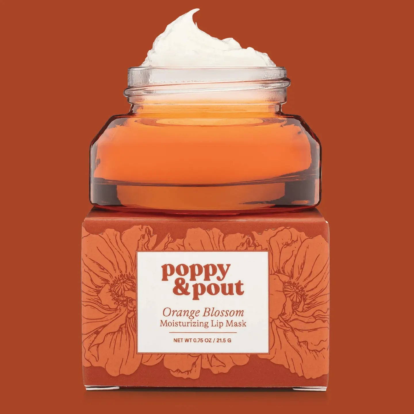 Poppy & Pout Orange Blossom Lip Mask