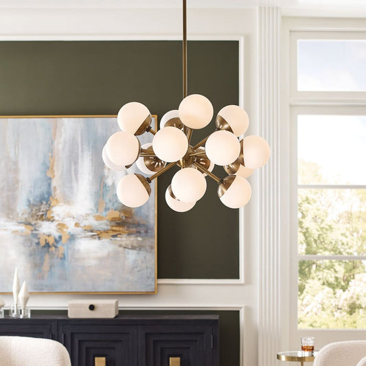 Droplet, 16 LT Chandelier