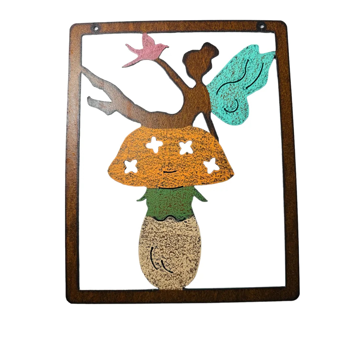 Fairy Mushroom Wall Sign