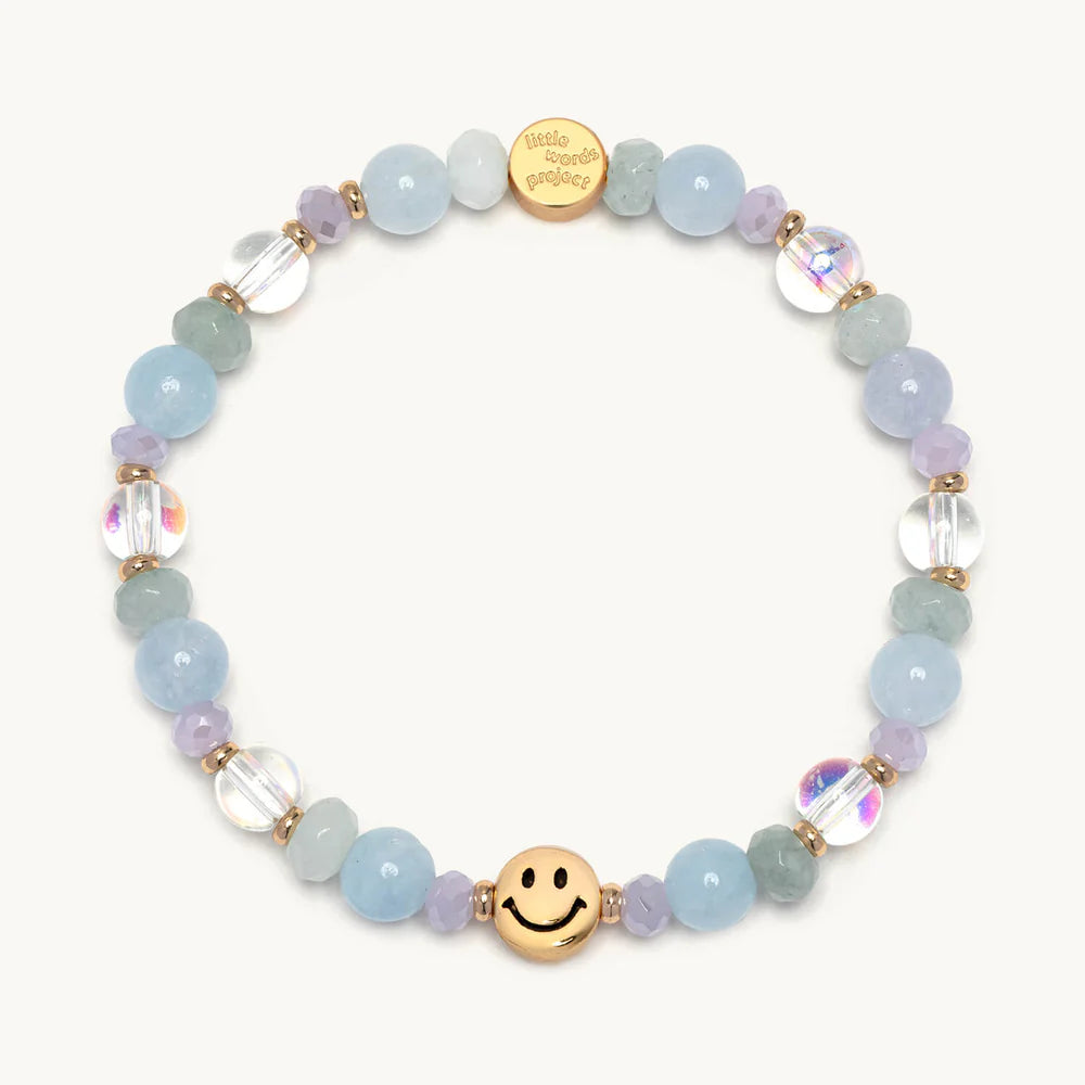 Little Words Project Bracelet- Happy Tides Smiley Face