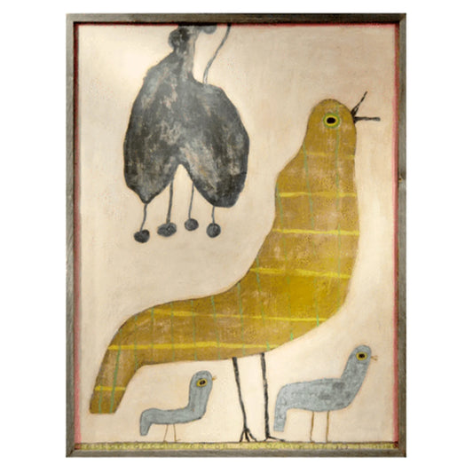 Mama Loves Her Baby Birds Art Print