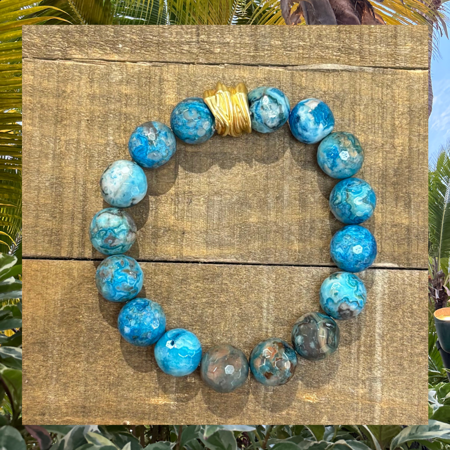 Arm Candy - Blue Crazy Lace