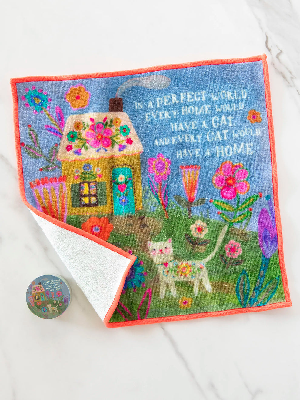 So Soft Washcloth - Every Cat Has A Home