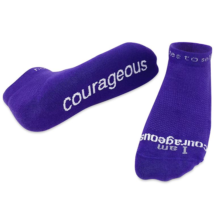 I Am Courageous Socks