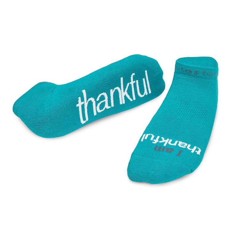 I Am Thankful Socks