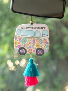 Car Air Freshener-Groovy Van