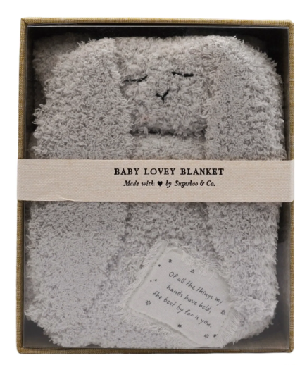 Bunny Baby Lovey Blankets