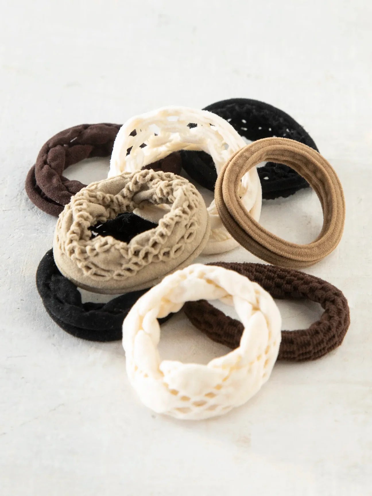 On the Run Hair Tie Set - Black