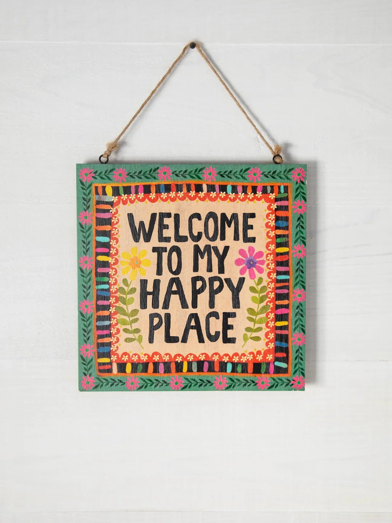 To My Happy Place Porch Sign Kennedy Sue Gift & Home
