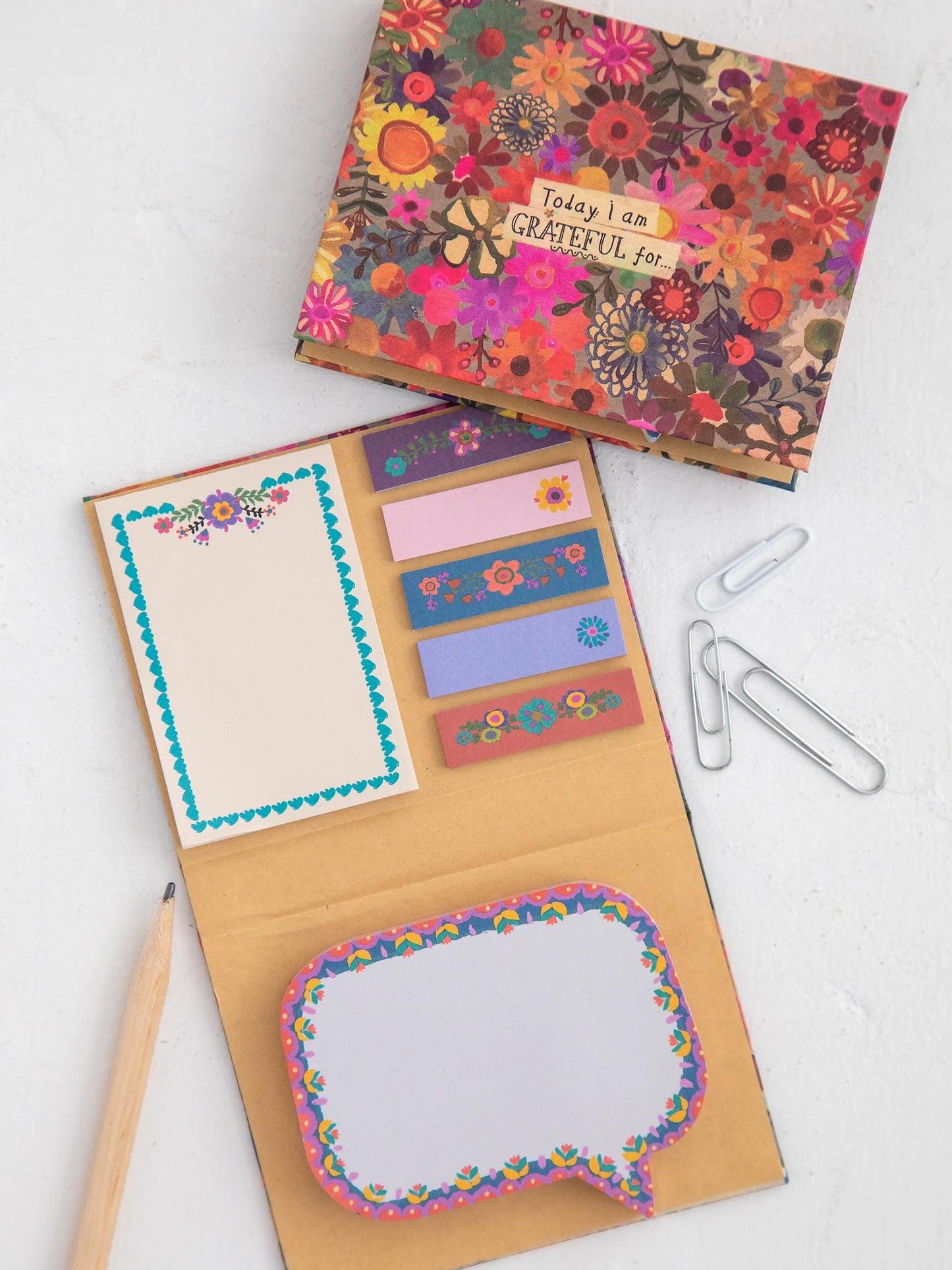 Sticky Note Book -Grateful For