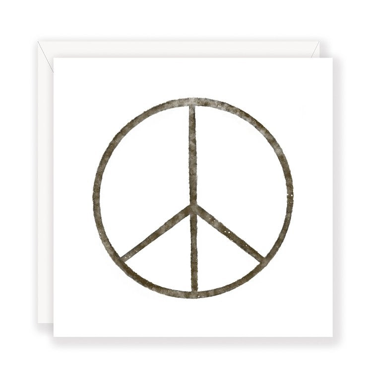 Peace Sign Greeting Card