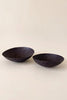 Black Hammered-Iron Bowls