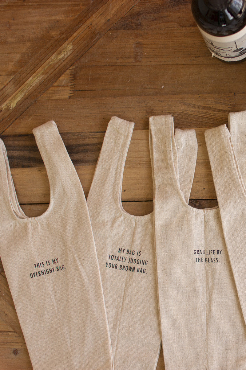 Quirky Wine Bags