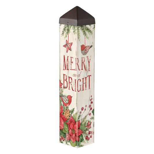 Farmhouse Birds 20" Art Pole