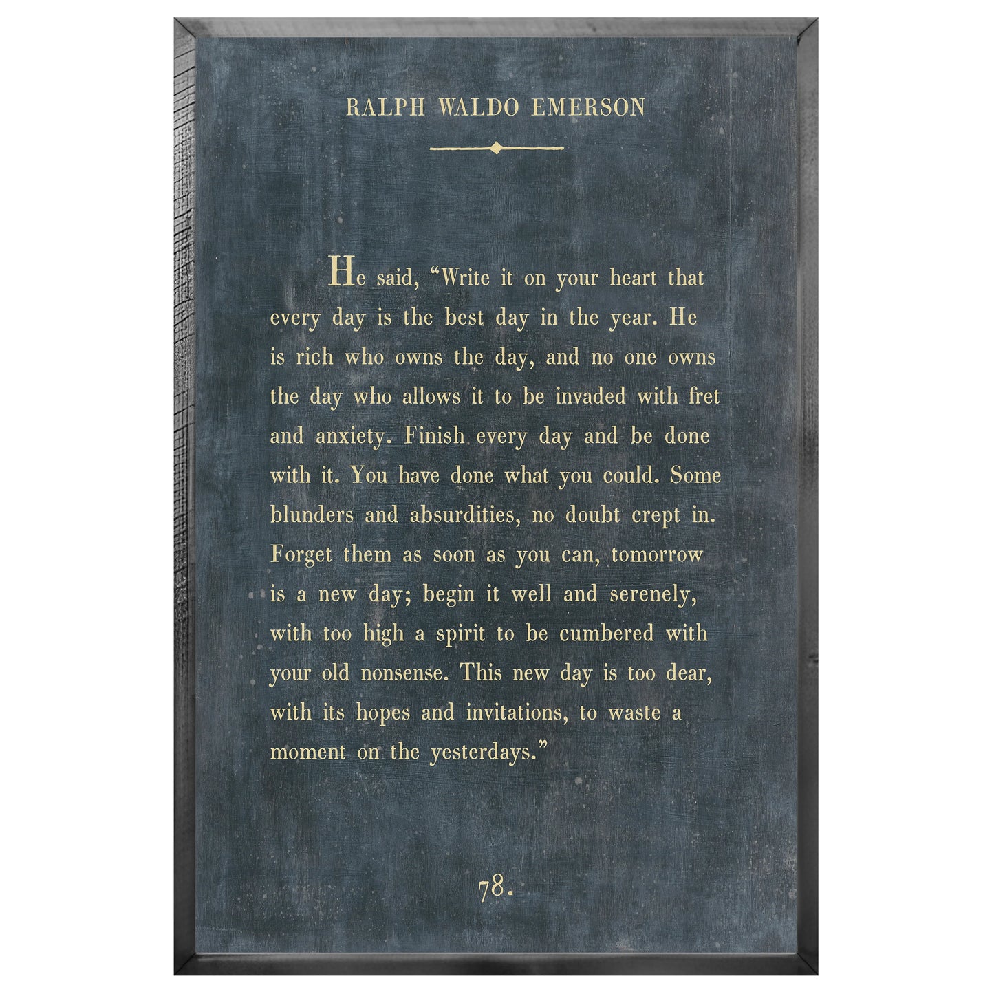 Ralph Waldo Emerson Art Print