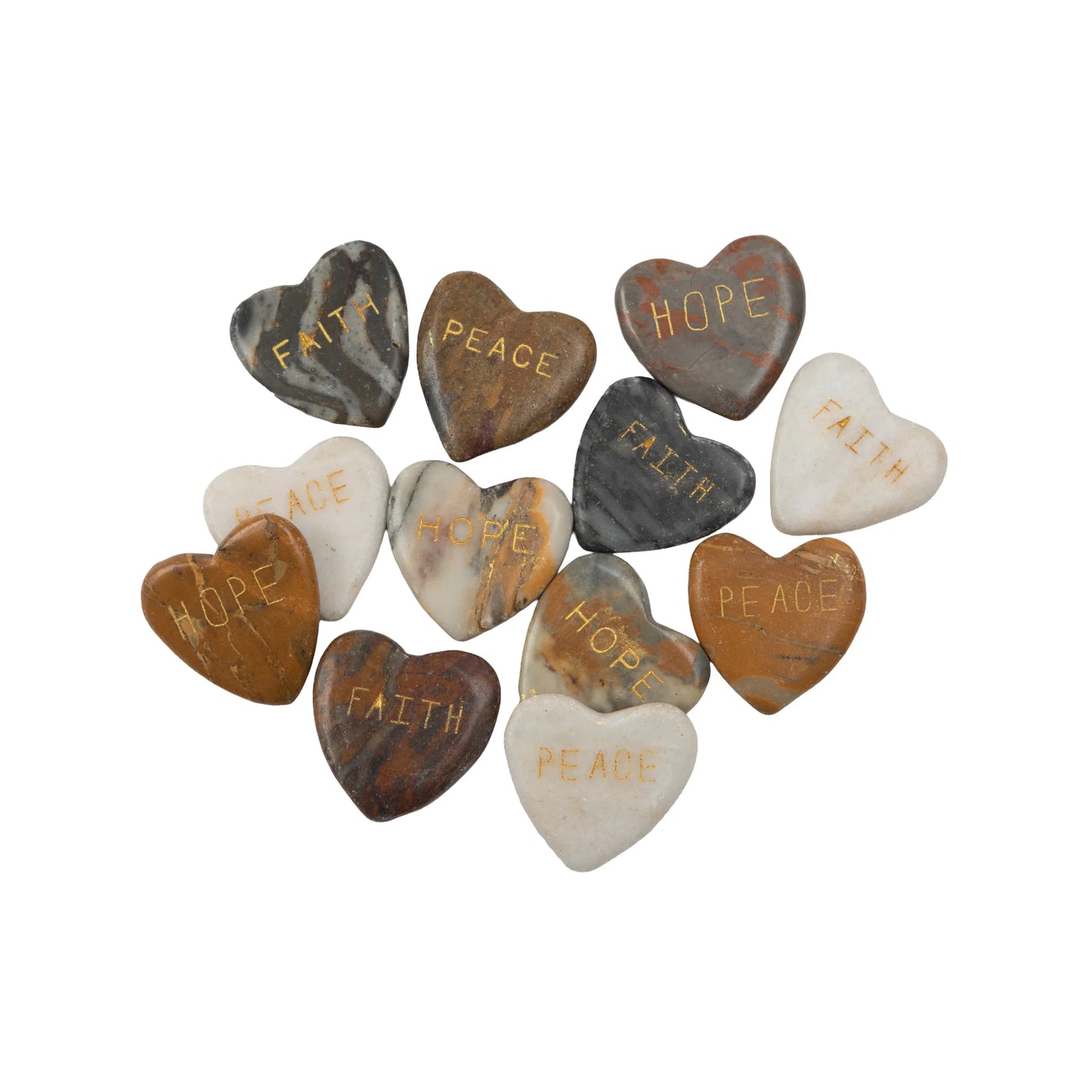 Pocket Riverstone Hearts