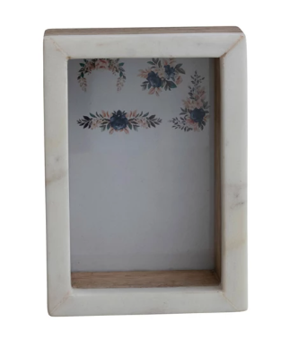 Marble & Mango Wood Shadow Box Frame