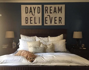 Daydream Believer Art, White