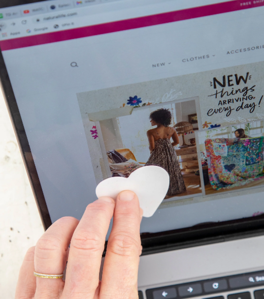 Stick-On Screen Cleaner Set