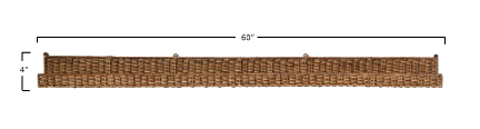 Rattan Wall Ledge