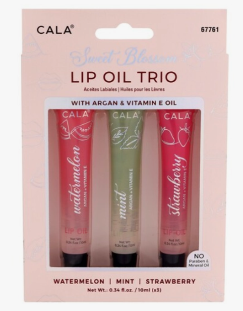 Cala Lip Oil Trio Sets