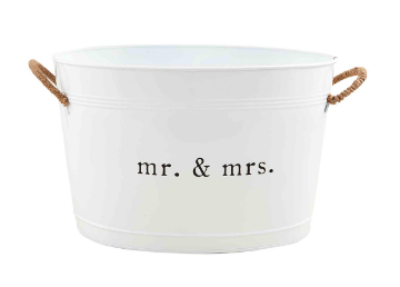 Mr. & Mrs. Party Tub