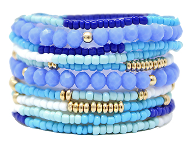 Stackable Multi-Layer Bead Bracelet