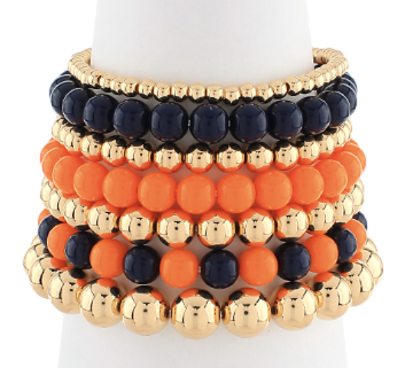 7 Row Multi Size Beaded Bracelet Set