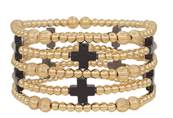 5 Set Color Cross Bracelets