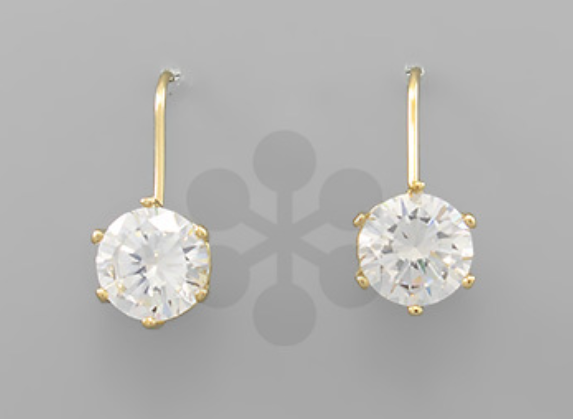 Cubic Zirconia Studs