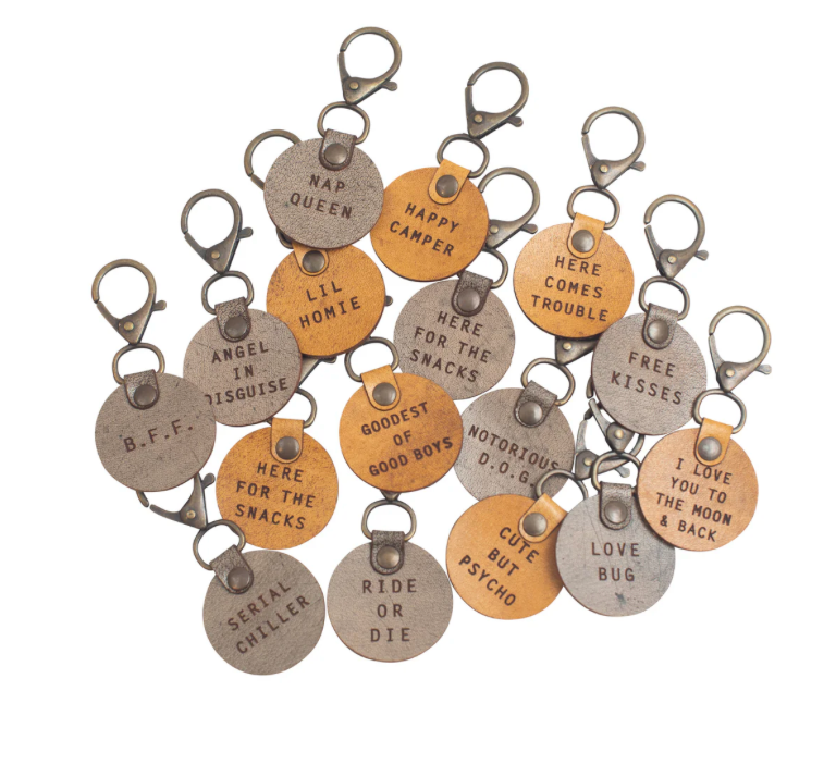 Leather Dog Collar Charms