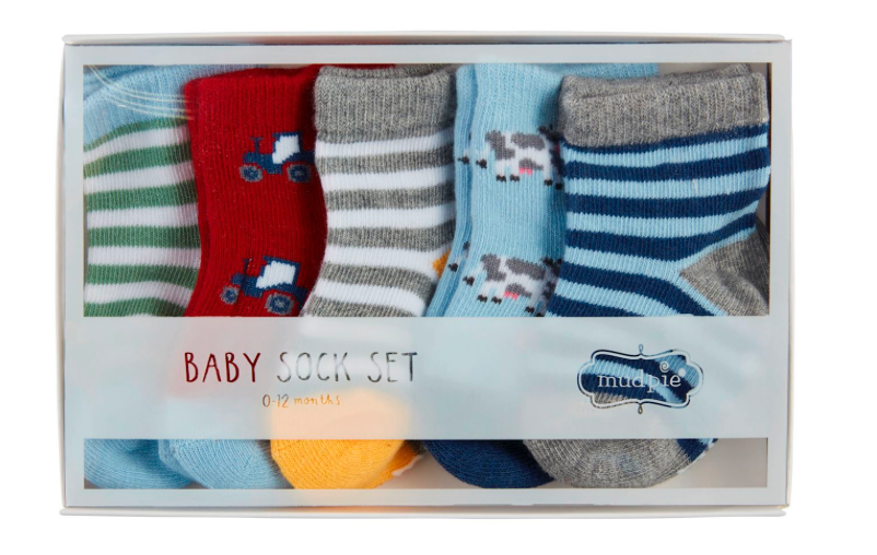 Farm Baby Sock Set