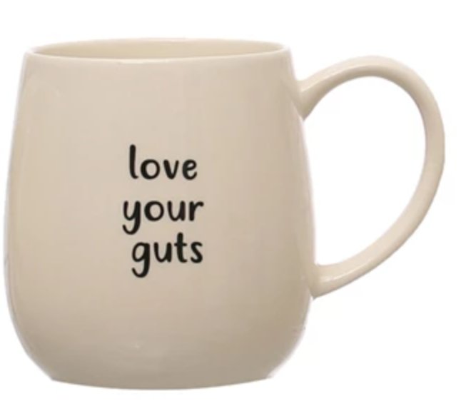Stoneware Mug with Sayings