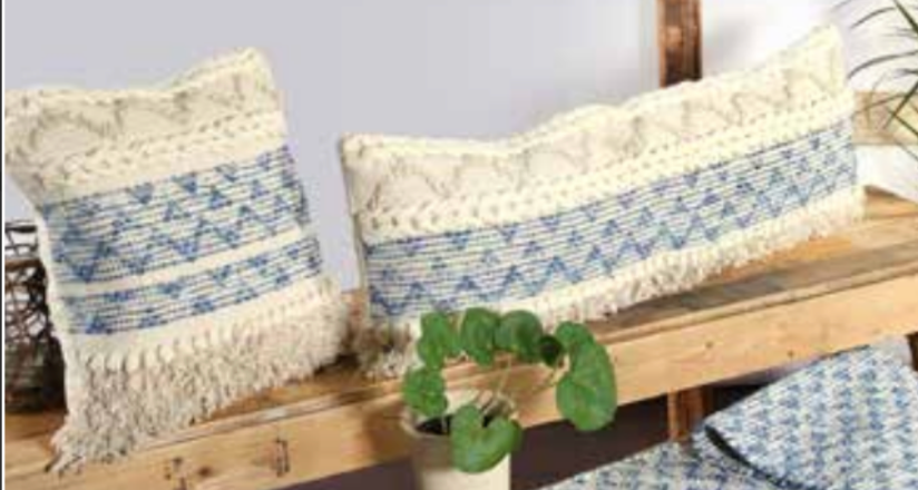 Blue Boho Pillows