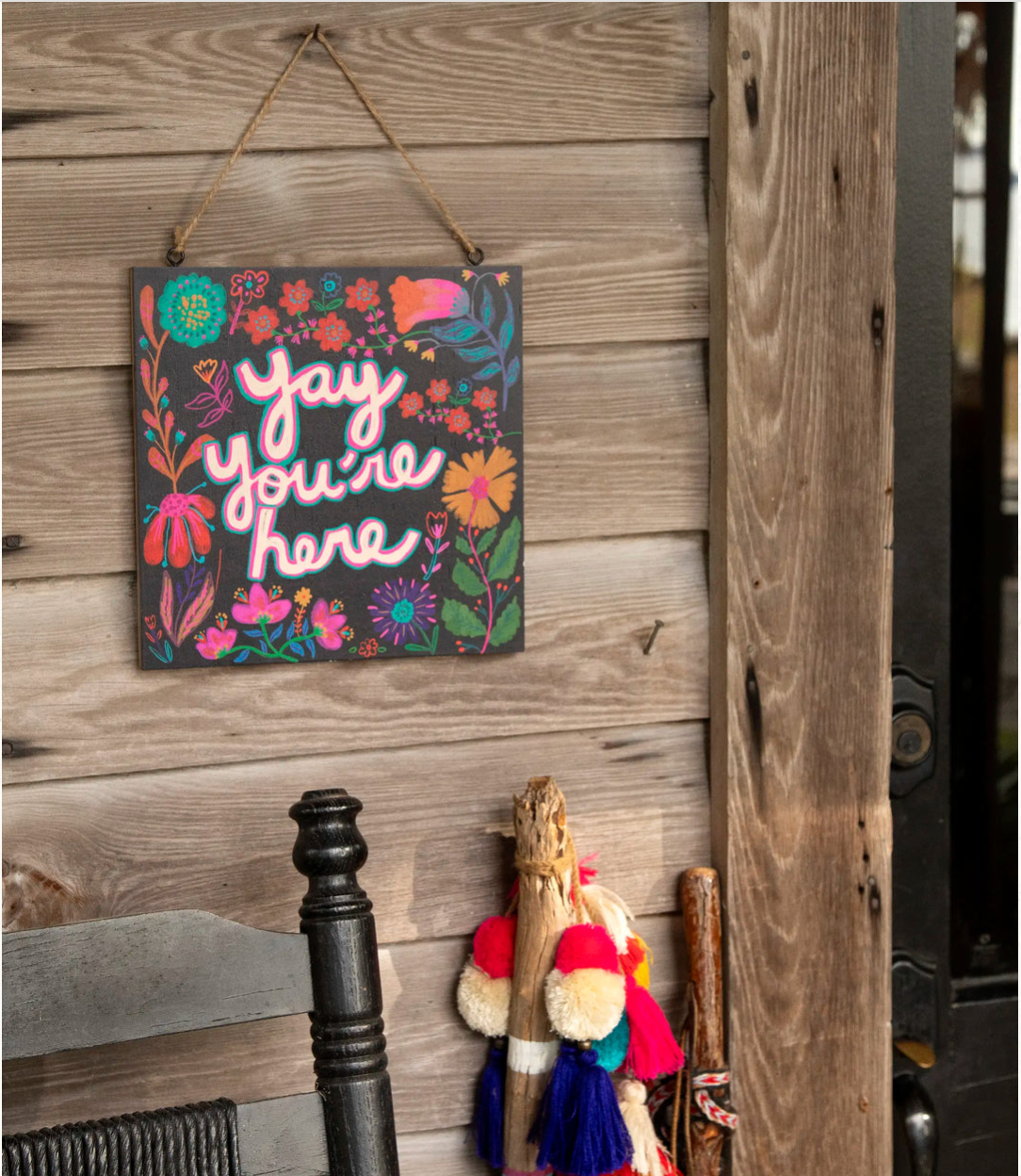 Porch Sign - Yay You're Here