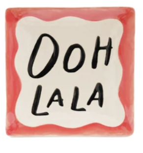 Culinary Saying Stoneware Dish