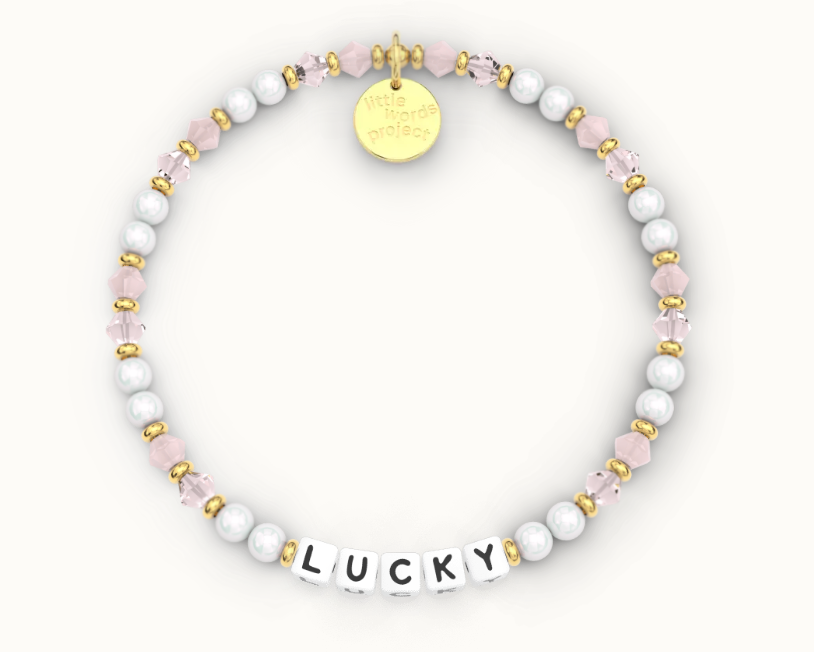 Little Words Project Bracelet- "Lucky"
