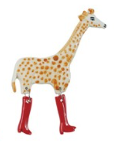 Stoneware Animal Fridge Magnet