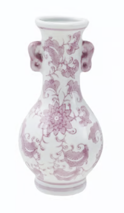 Stoneware Floral Vase